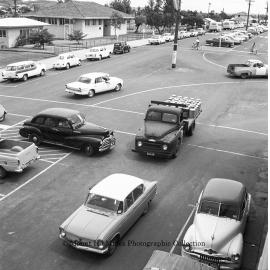 Street traffic, Mount Isa City, February 1964 