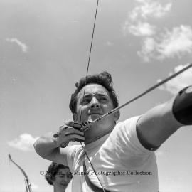 Archery at Gymkhana, February 1964