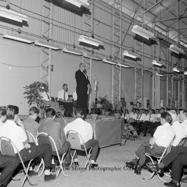 Official Opening of Apprentice Workshop, Mount Isa Mines, February 1964