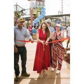 Family Fun Precinct redevelopment opening, Parkside, February 2023