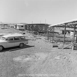 New housing, Miles End, April 1964