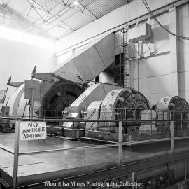 No 2 Ore Shaft Winder, Mount Isa Mines, April 1964