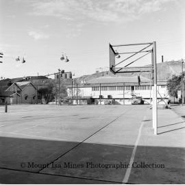 Basketball Court and Staff Mess, Mineside, June 1964