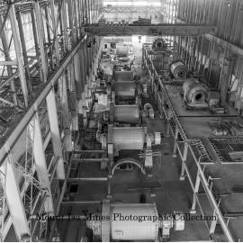 Grinding hall of No.2 Concentrator, Mount Isa Mines, July 1964