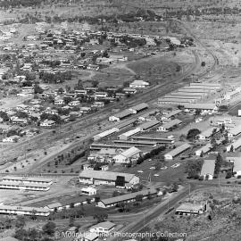 BSD barracks and Parkside, July 1964
