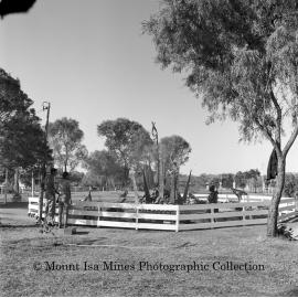 Fountain Sculpture at Kalkadoon Park, Mount Isa, June 1964