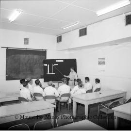  Apprentice Boilermakers at Apprentice Workshop, Mount Isa Mines, July 1964.