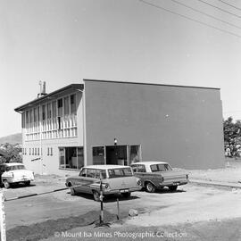 Squash courts, Miles End, September 1964