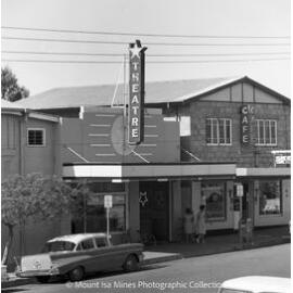 Star Theatre and New Moon Cafe, Mount Isa City, September 1964