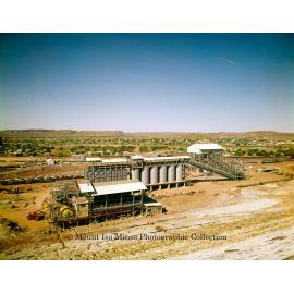 Track Hopper and Copper Crude Ore Bins, Mount Isa Mines, c.1960s