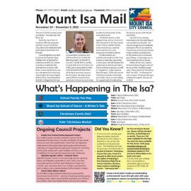 Mount Isa Mail, 25 November 2022