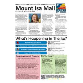 Mount Isa Mail, 11 November 2022