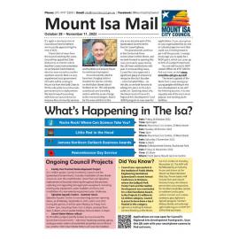 Mount Isa Mail, 28 October 2022