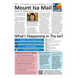 Mount Isa Mail, 16 September 2022