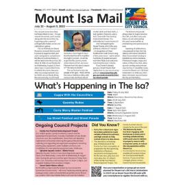 Mount Isa Mail, 22 July 2022