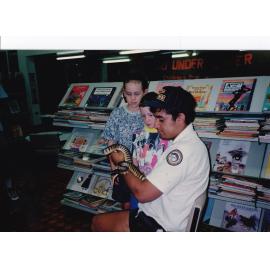 Reptile show, Mount Isa City Library