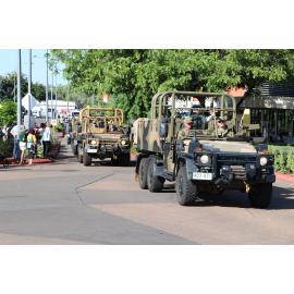 Army at Anzac Parade, April 2023