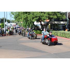 Veterans at Anzac Parade, April 2023