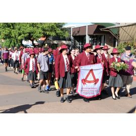 Good Shepherd Catholic College at Anzac Parade, April 2023