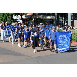 Happy Valley State School at Anzac Parade, April 2023