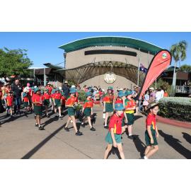 St Kieran's Catholic School at Anzac Parade, April 2023