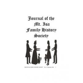 Journal of the Mount Isa Family History Society No.4