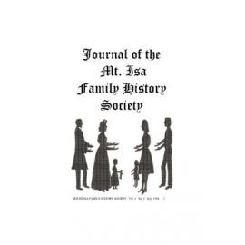 Journal of the Mount Isa Family History Society No.3