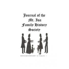 Journal of the Mount Isa Family History Society No.5