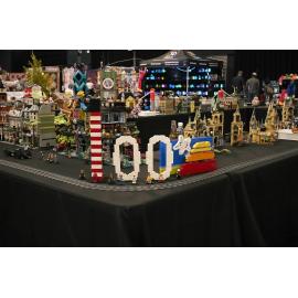 Mount Isa centenary Lego display, Mount Isa Show, June 2023