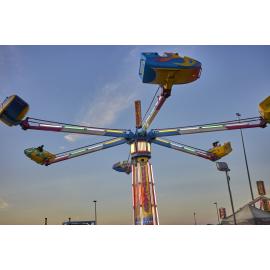 Side show alley, Mount Isa Show, June 2023