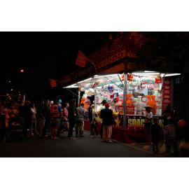 Food stall, Isa Street Festival, August 2023