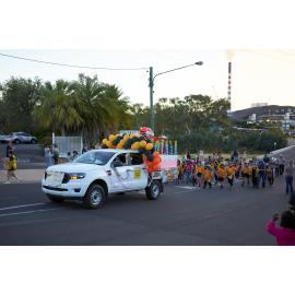 Sunset State School at Street Parade, Isa Street Festival, August 2023