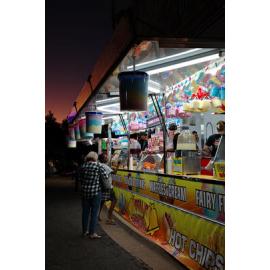 Food stall, Isa Street Festival, August 2023