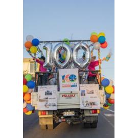 Mount Isa City Council float at Street Parade, Isa Street Festival, August 2023