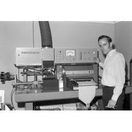 Atomic absorption equipment in industrial hygiene, Mount Isa Mines, October 1969