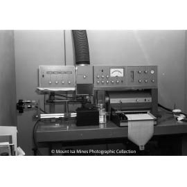 Atomic absorption equipment in industrial hygiene, Mount Isa Mines, October 1969