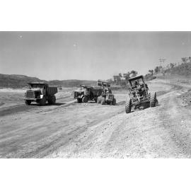 Clear Water Lagoon under construction, Lake Moondarra, September 1969