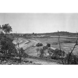 Clear Water Lagoon under construction, Lake Moondarra, September 1969