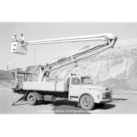 Abbey bucket truck, Mount Isa Mines, August 1969