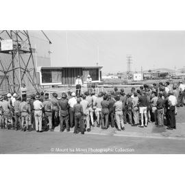 Safety presentation for engineering, Mount Isa Mines, December 1969
