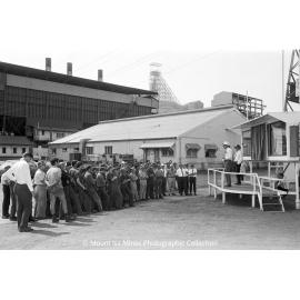 Safety presentation for engineering, Mount Isa Mines, December 1969