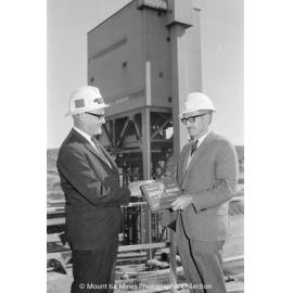 Queensland Safety Award presentation, Mount Isa Mines, August 1969