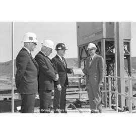 Queensland Safety Award presentation, Mount Isa Mines, August 1969