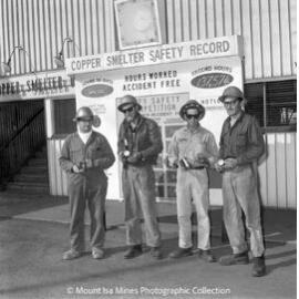 Safety award presentation, Mount Isa Mines, August 1969