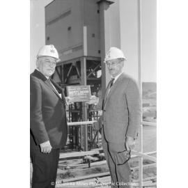 Queensland Safety Award presentation, Mount Isa Mines, August 1969
