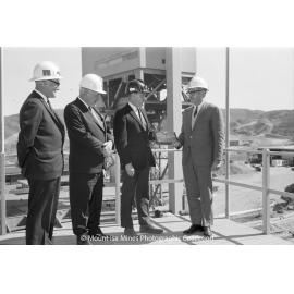 Queensland Safety Award presentation, Mount Isa Mines, August 1969