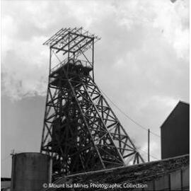 Urquhart Shaft Headframe, Mount Isa Mines, December 1969