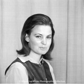 Portrait of Carol Nakervis, October 1969