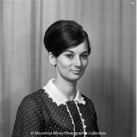 Portrait of unknown person, March 1970