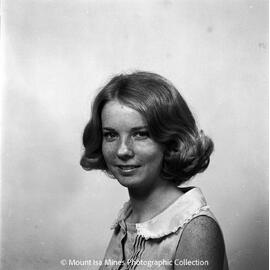 Portrait of Michelle Kennett, January 1970